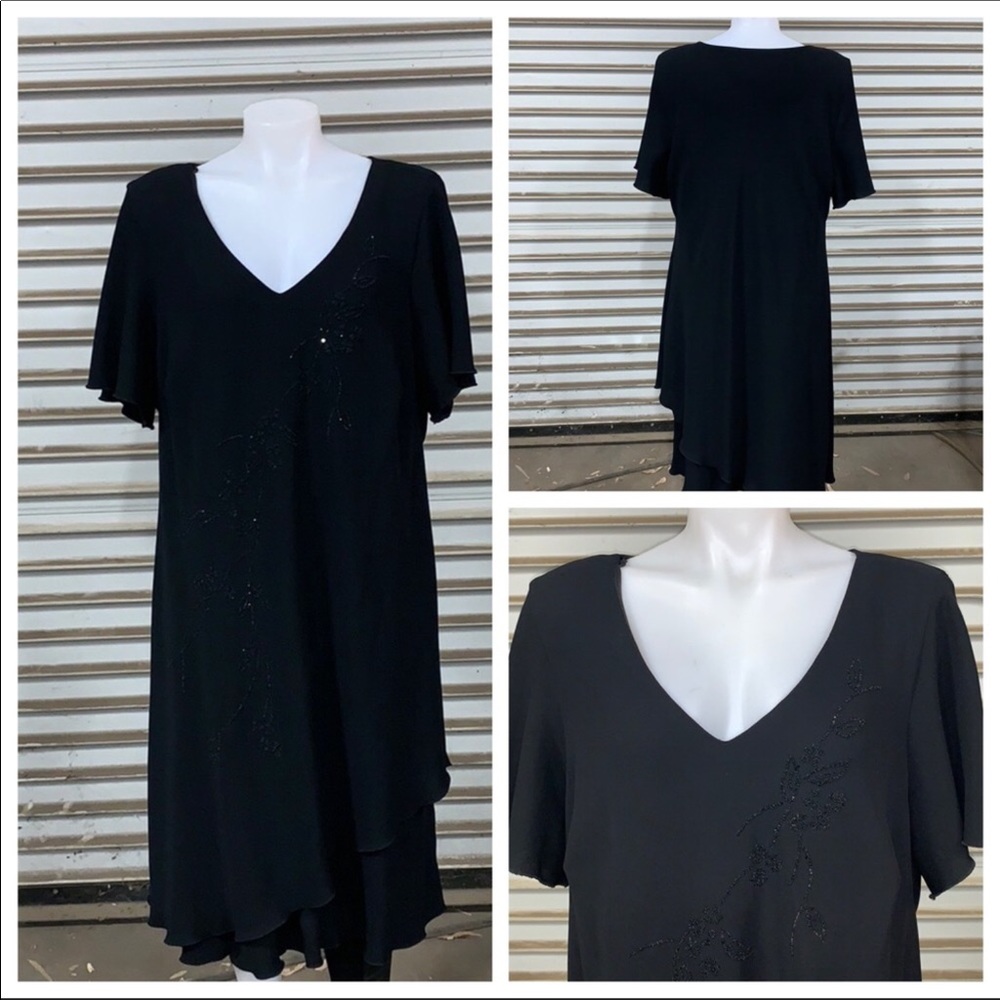 SL Fashions Black Dress